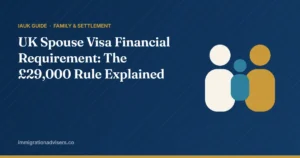 UK Spouse Visa Financial Requirement: The £29,000 Rule Explained – IAUK guide